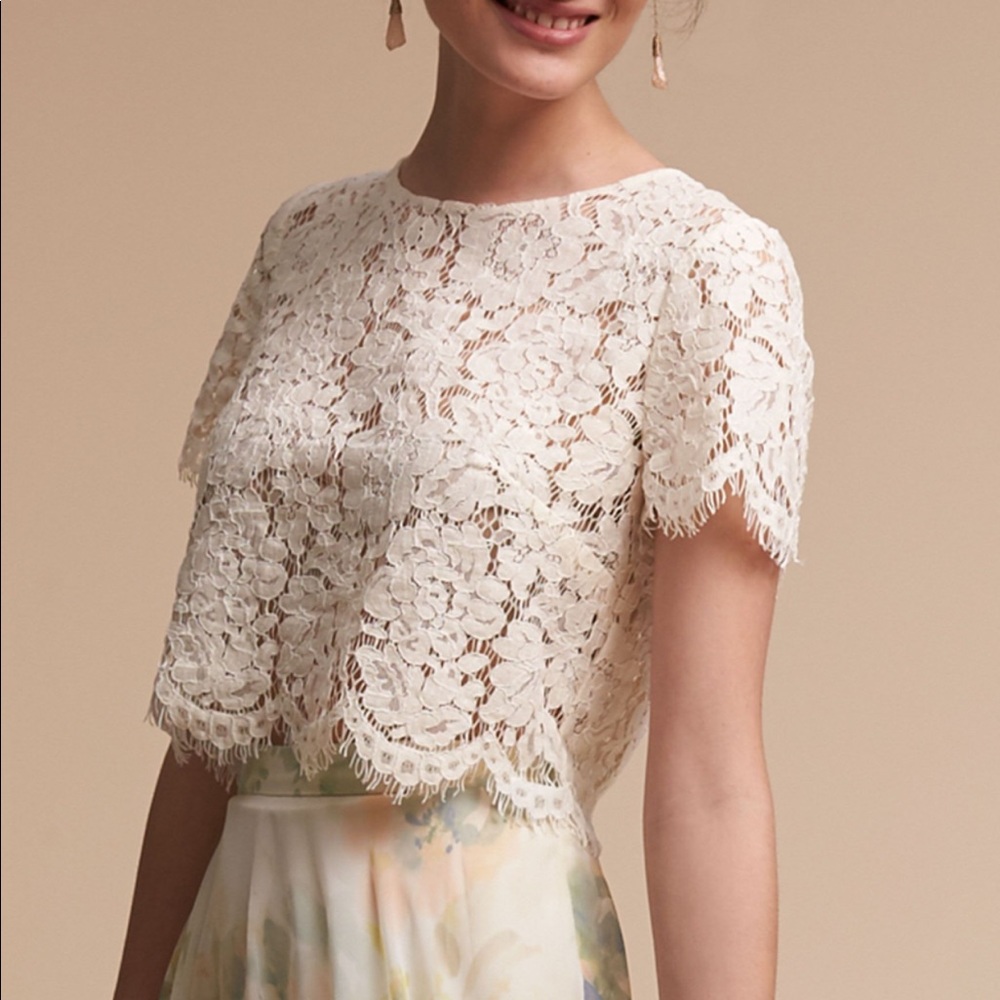 BHLDN Lace Kenzie Top